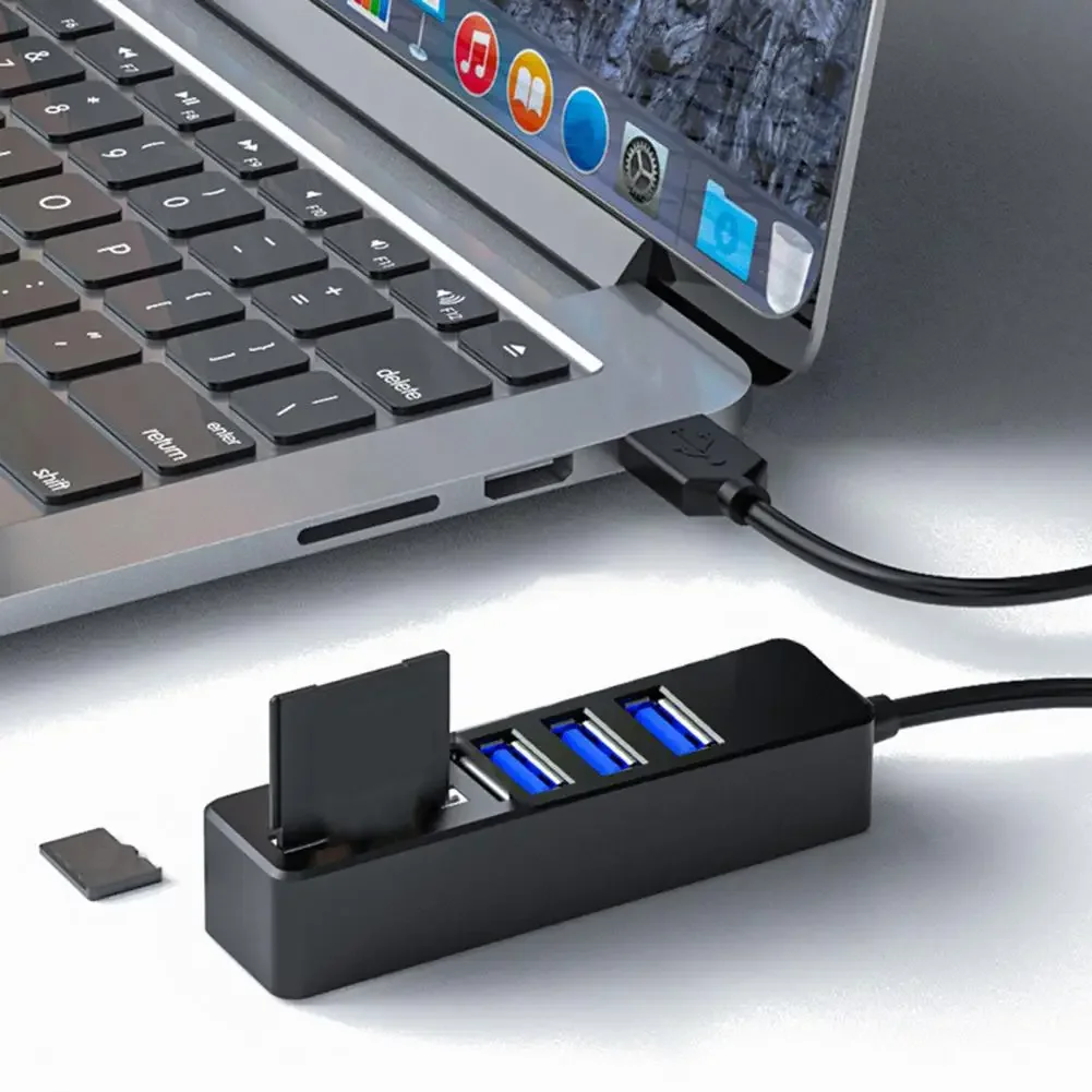 

Expandable Usb Hub Docking Station for Computer High-speed Usb2.0 Multi-port Adapter Plug Play Docking Station