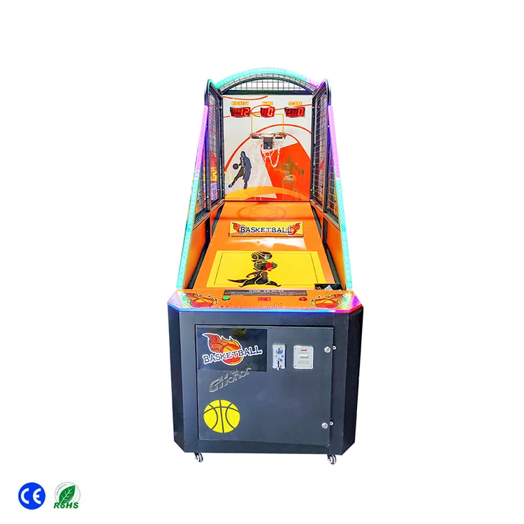 Hold Sale Coin Operated Basketball Shooting Machine Street Basketball Arcade Game Machine