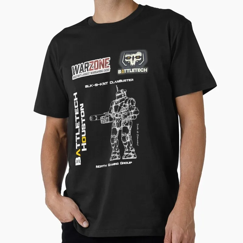 The War Between Military Means In 31St Century Battletech Game Warzone Houston Black Knight Gift T shirt All Size Tops S-6XL