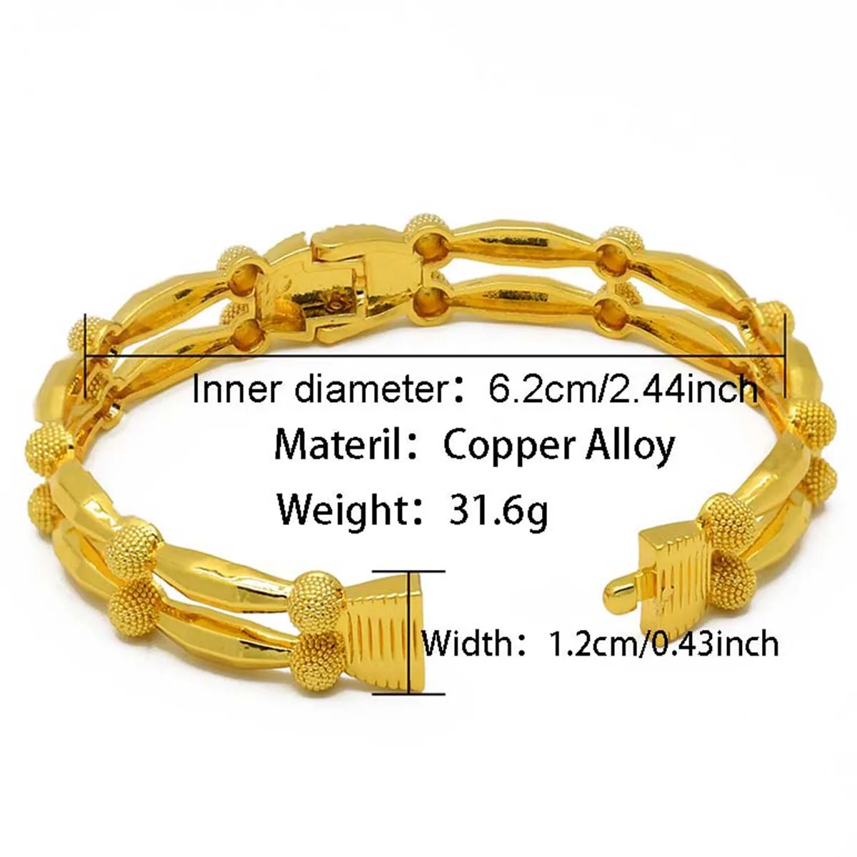 أساور مطلية بالذهب الإثيوبية في الشرق الأوسط دبي للسيدات، مجوهرات يدوية عربية إثيوبية، هدية زفاف العروس والفتاة