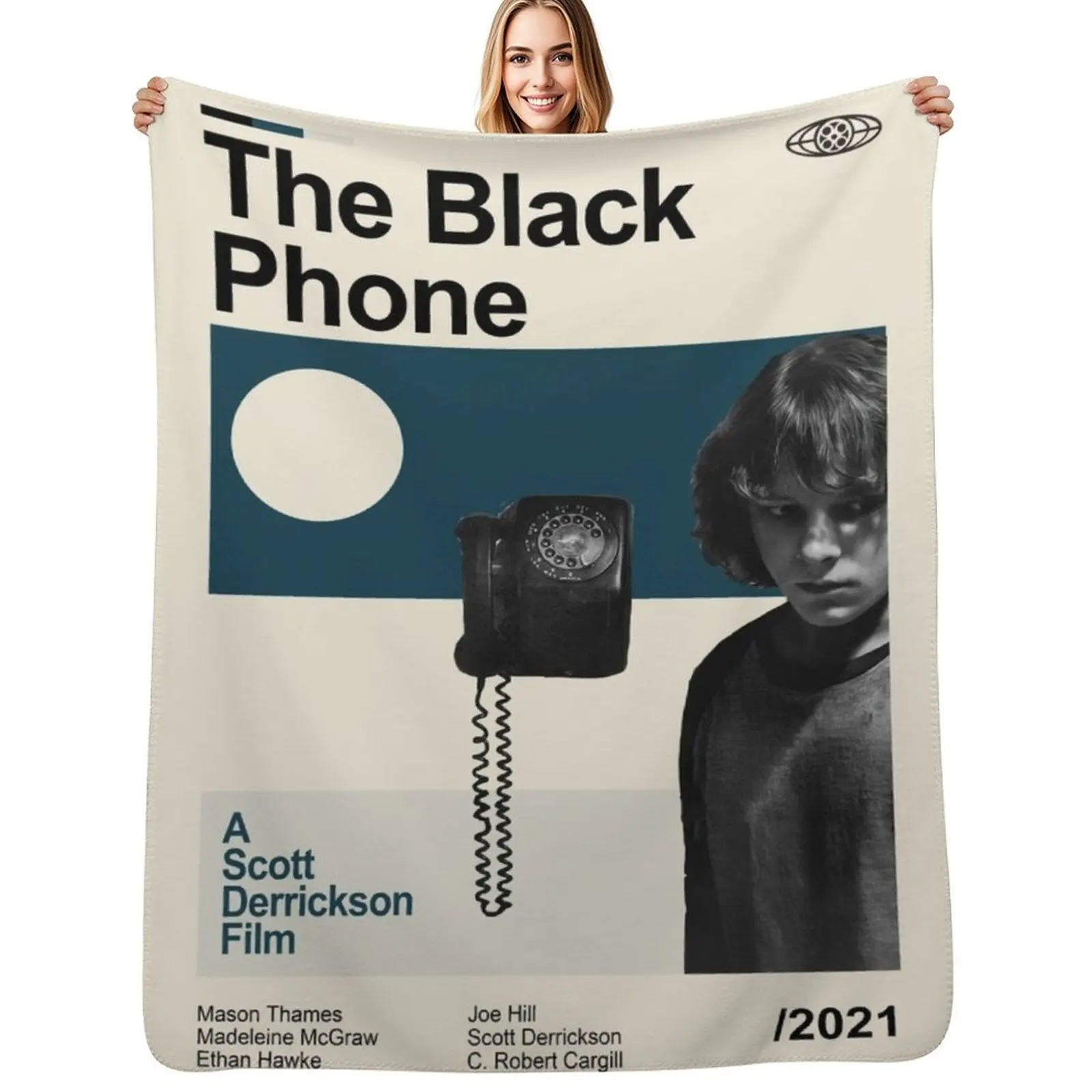 

The Black Phone Throw Blanket Soft Big sofa bed decorative christmas gifts Blankets