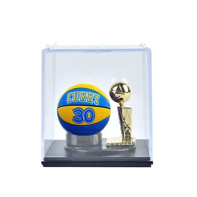 

Creative Mini Trophy Decor Basketball Champion Trophy Collectibles Metal Cup Basketball Model Jewelry Car Decoration Gifts