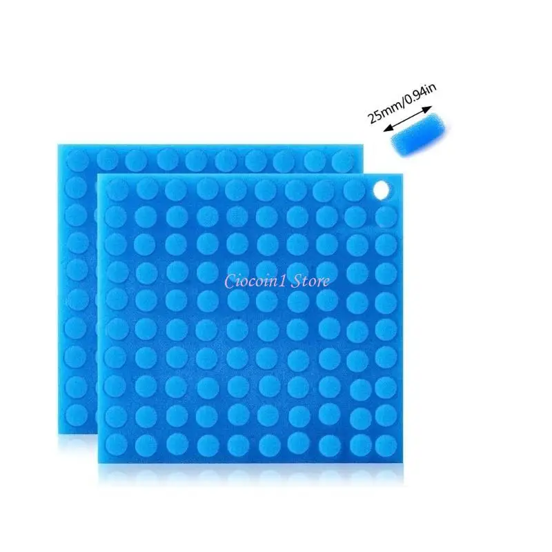 Filtros esponja nasales suaves Y1UB Baby Nasal Hygiene Spongas establecidas para recién nacidos y bebés