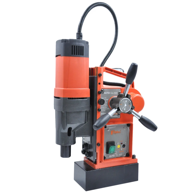 

Logo Customized Automatic Feed Magnetic Drill Machines CA-28K Max Suction 13500N For Trading Company