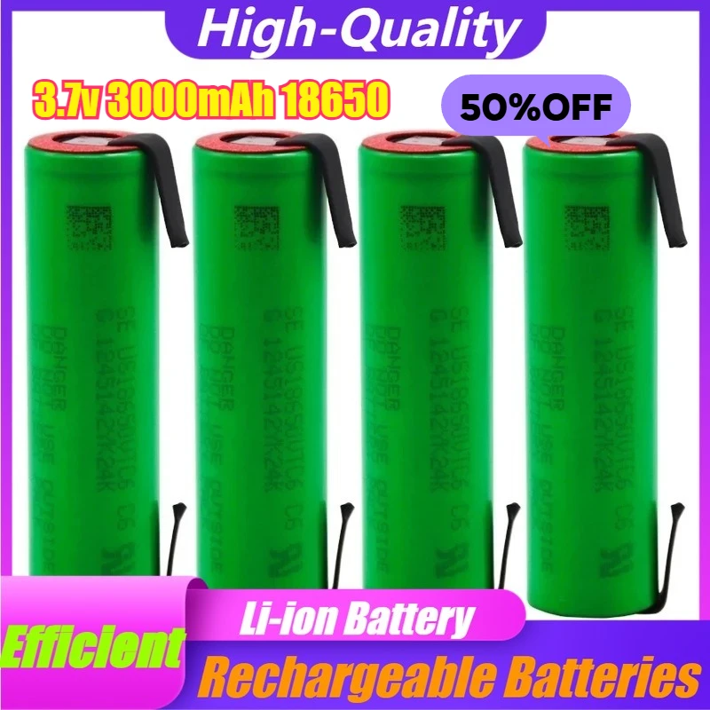 

NEW 3.7v 3000mAh 18650 Lithium-ion Rechargeable Battery