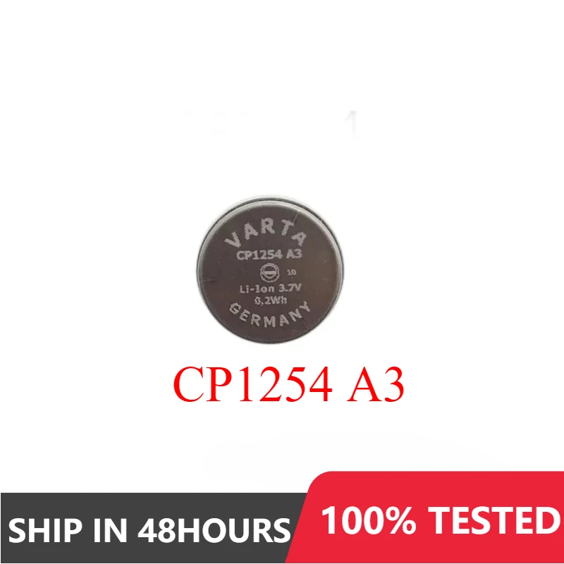 CP1254 A3 Valta 3.7V 1254 Bluetooth headset Rechargeable lithium battery Button cell WF1000X 1000XM3 JABRA ROX H5 SP900 SP800N