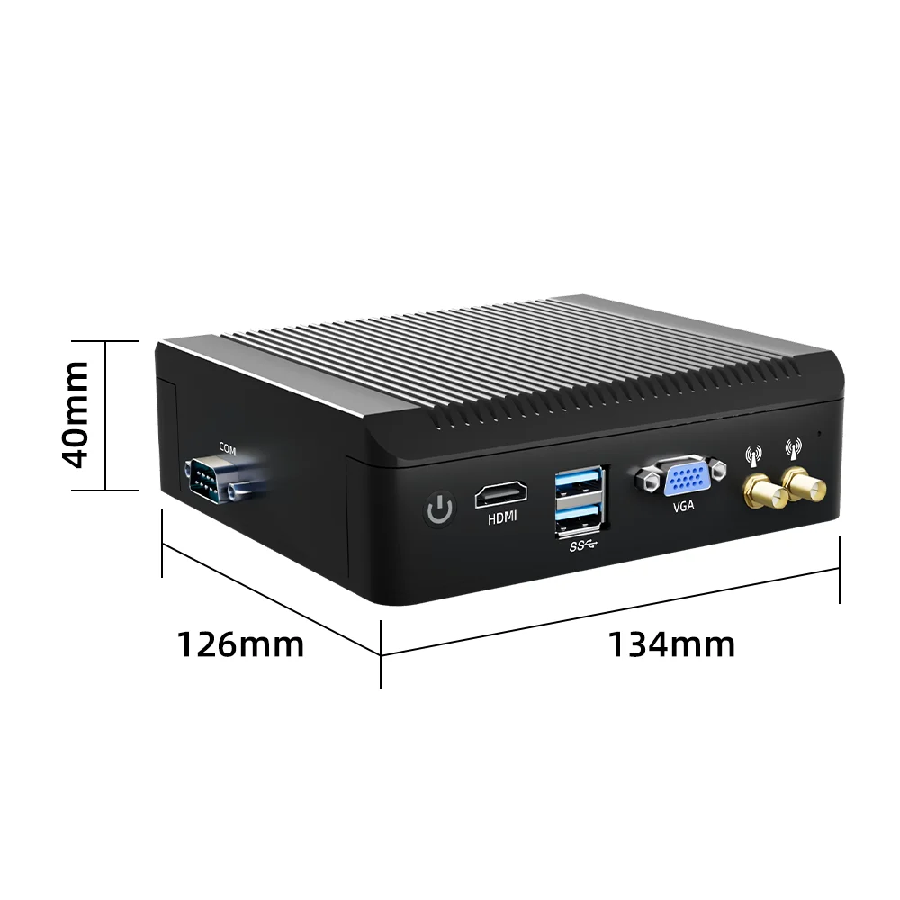 Mini ordinateur industriel à carte unique, Ethernet 2.5G, 4 ports LAN, carte réseau, routeur pare-feu, J4125, X86