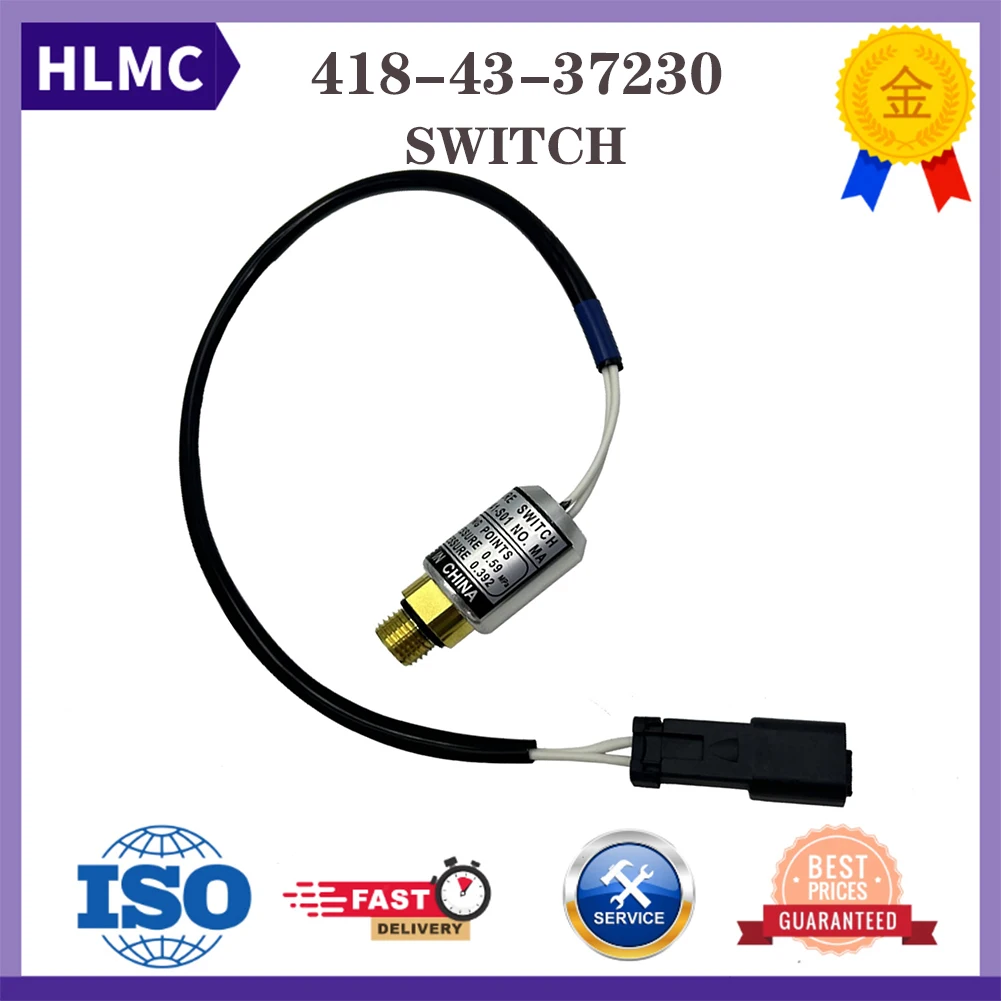 

Реле давления деталей строительной техники ​ ​ Датчик 418-43-37230 Komatsu HM250 HM300 HM350 HM400 Самосвал WA100 WA150