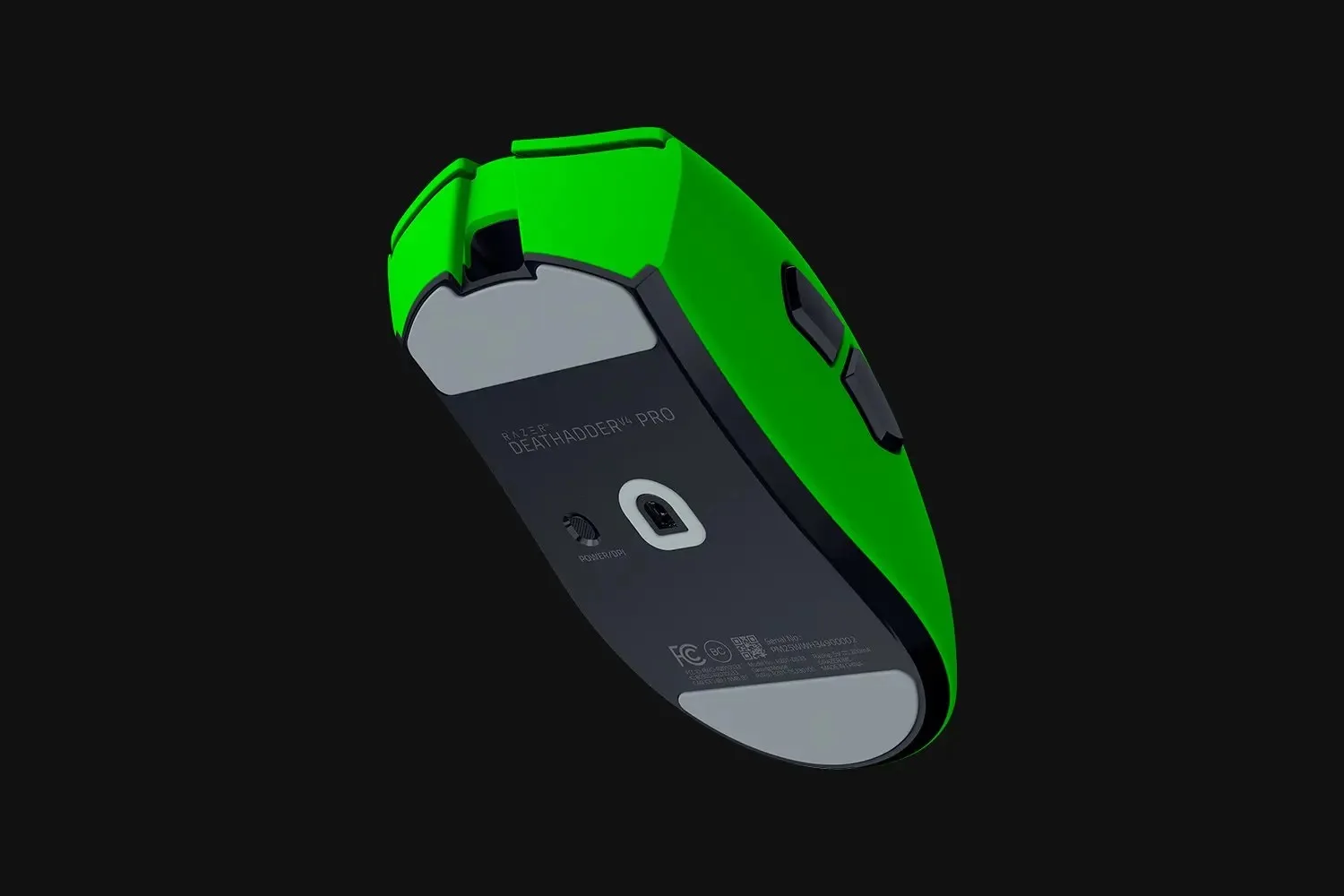 Razer DeathAdder V4 Pro Esports グリーンエディション 人間工学に