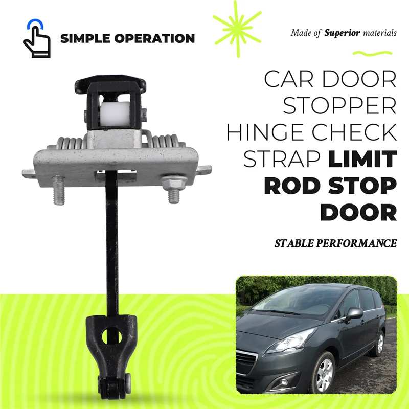 

Ограничитель поворотного ремня стопора передней двери 9181Q2 9181.Q2 для 3008 5008 2009-2016 Citroen DS5 DS Oor Check Strap