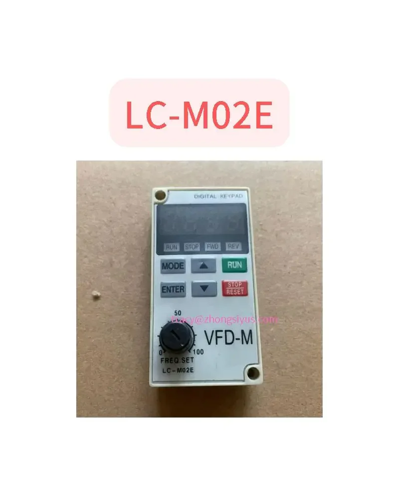 LC-M02E second-hand VFD-M frequency converter operation panel
