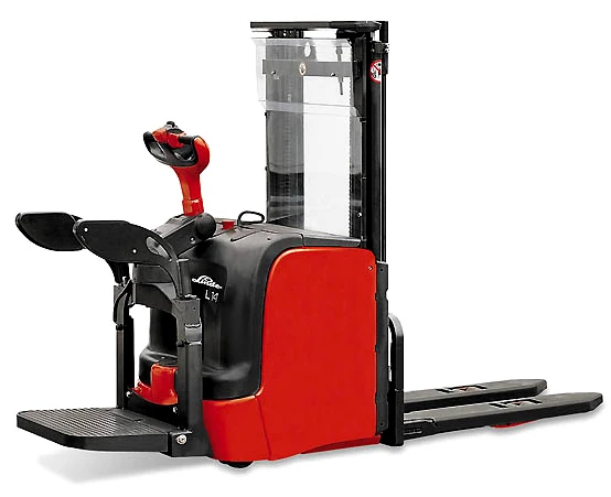 Linde new 1.4t 1.6t electric forklift truck 372 series L14AP L16AP stand-on electric pallet stacker 1400kg 1600kg