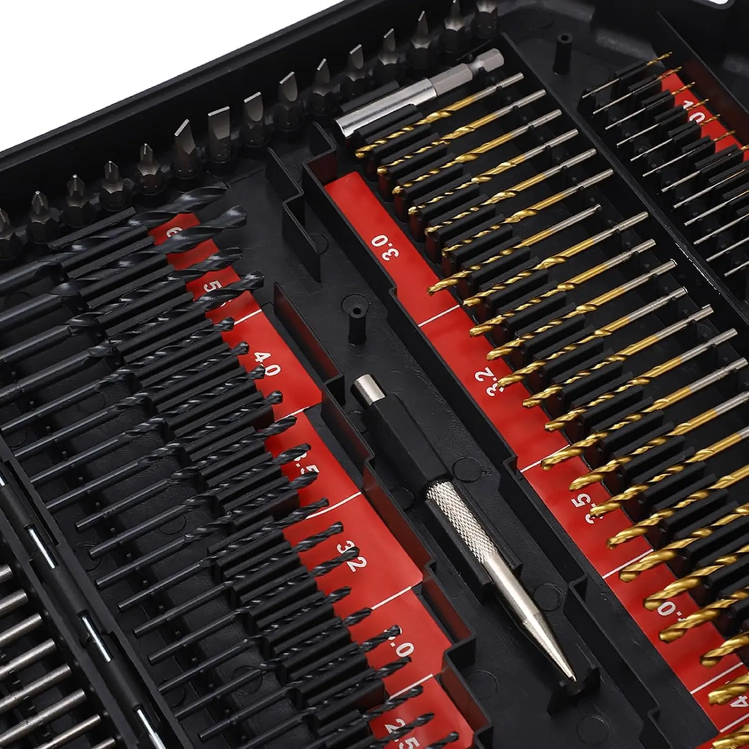 WOZOBUY Metric Drill & Driver Multi-Bit 246 Piece Set