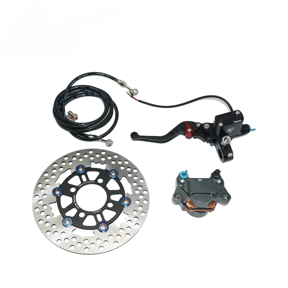 ADL rear disc brake assembly for high speed 120kph 8kw 12kw motor