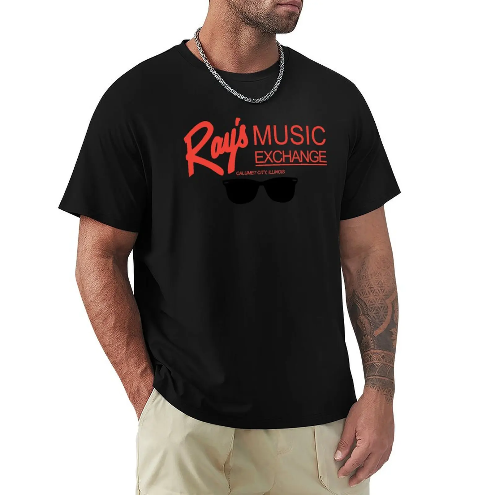 Ray's Music Exchange T-Shirt man t shirt cotton T-Shirt