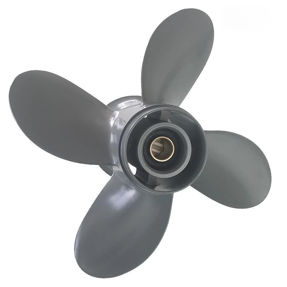 8-20HP 9 1/4X8 4 Blades Boat AlUMINUM OUTBOARD MARINE PROPELLER Matched For HONDA Engine Perfectly 58134-ZV4-008AH