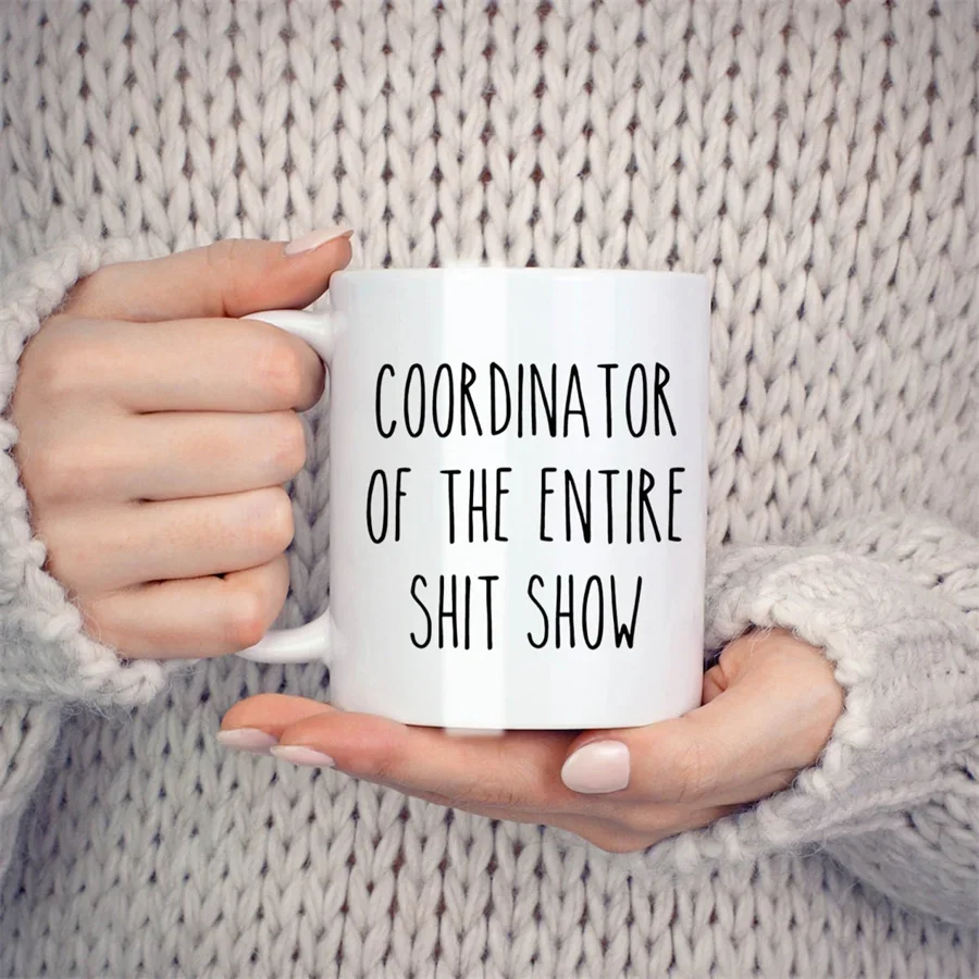 منسق أكواب عرض القرف الكامل للنساء أمي لها أو له هدايا عيد ميلاد الجدة أكواب شاي سيراميك القهوة الأبيض 11 أونصة