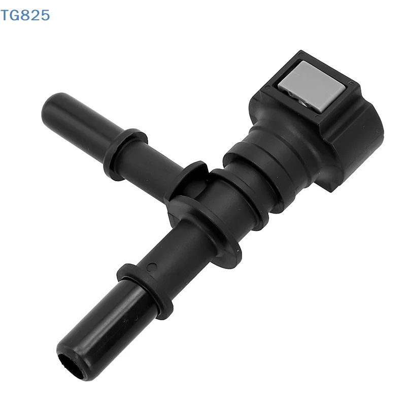 

【AN】【AN】1pc 9.49 Tee Connector Car Fuel Hose Quick Plug Connector Quick Release Hose Fitting Nylon Oil Line Pipe Adapter