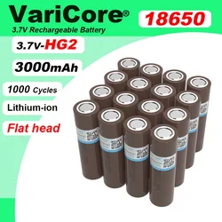 LiitoKala 100% Original HG2 3.7v 18650 3000mAh batteries 3.6V discharge 20A dedicated high-Power Rechargeable battery