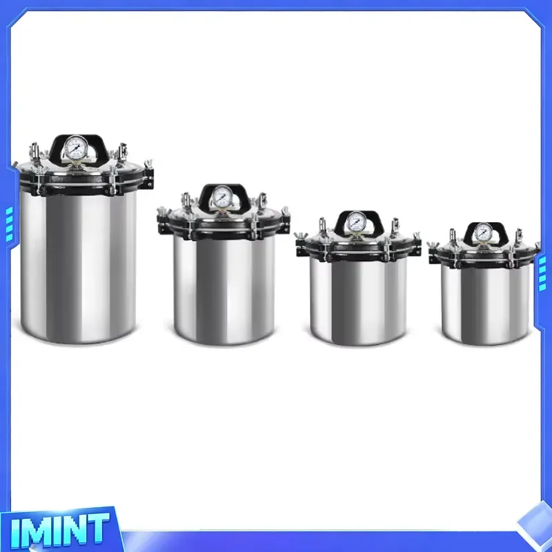 High-Temperature Autoclave Sterilizer Portable 24L Class B Laboratory Sterilizer for Small-Scale Lab Supplies KEFEI KF-280A