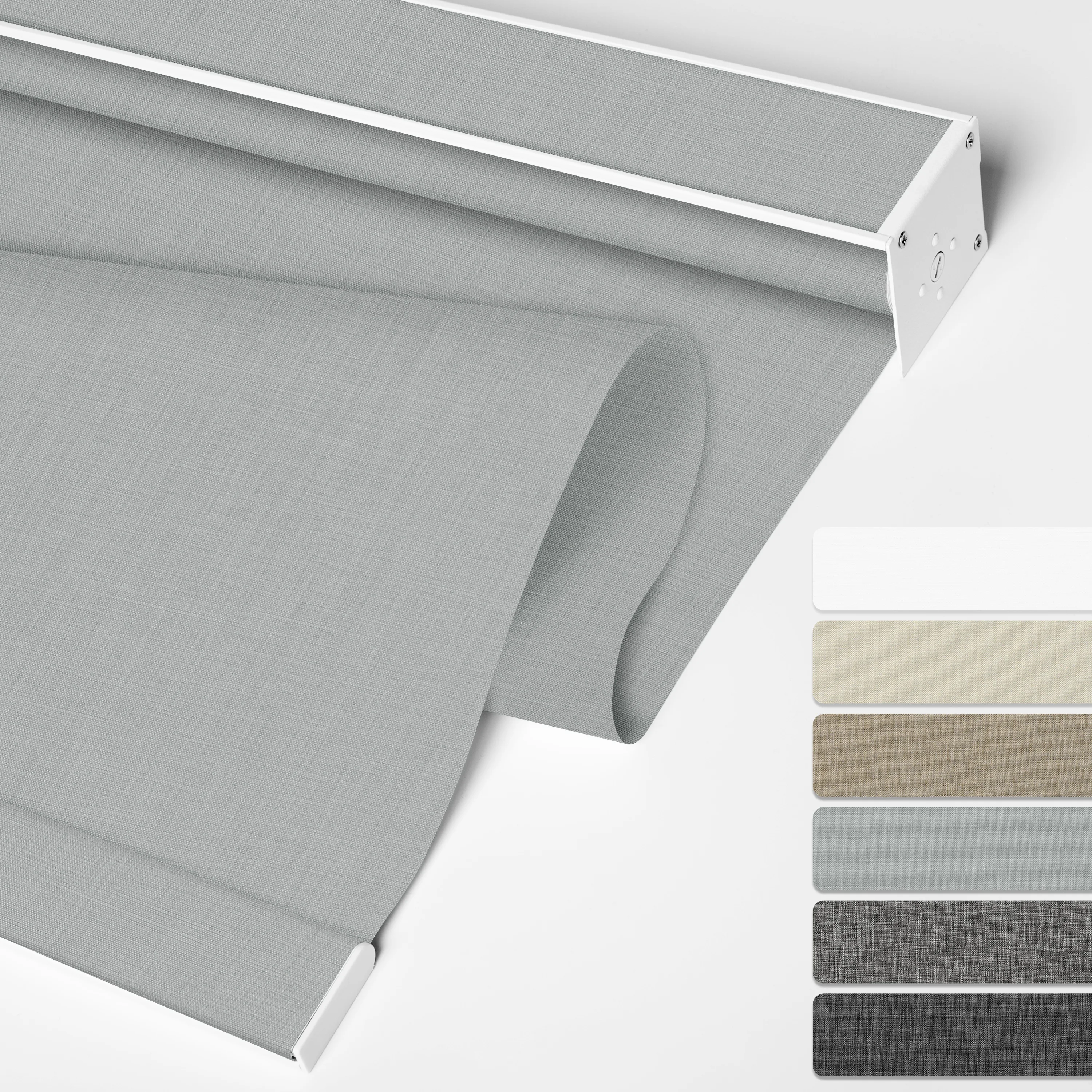 Blackout Roller Shades for Windows,Cordless,Fabric Roller Blinds,Thermal Insulated Window Shades for Home,Door,Office,Bedroom.