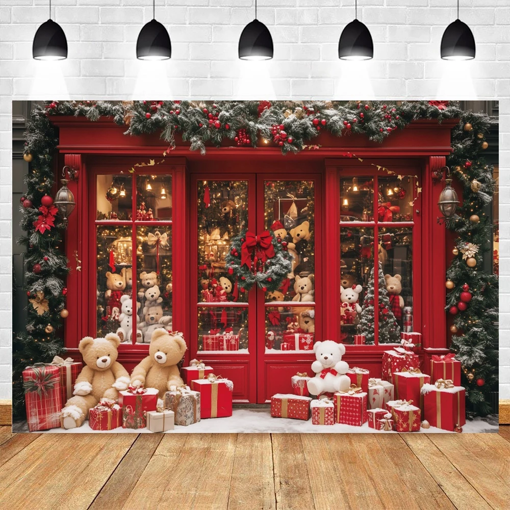 Toile De Fond Noël 3x2m Aoihrraan - Cheminée, Arbre Et Cadeaux Pour Photos Fêtes Et Photographie