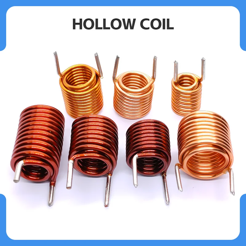 

полая катушка индуктора, медный провод индуктора, полные характеристики