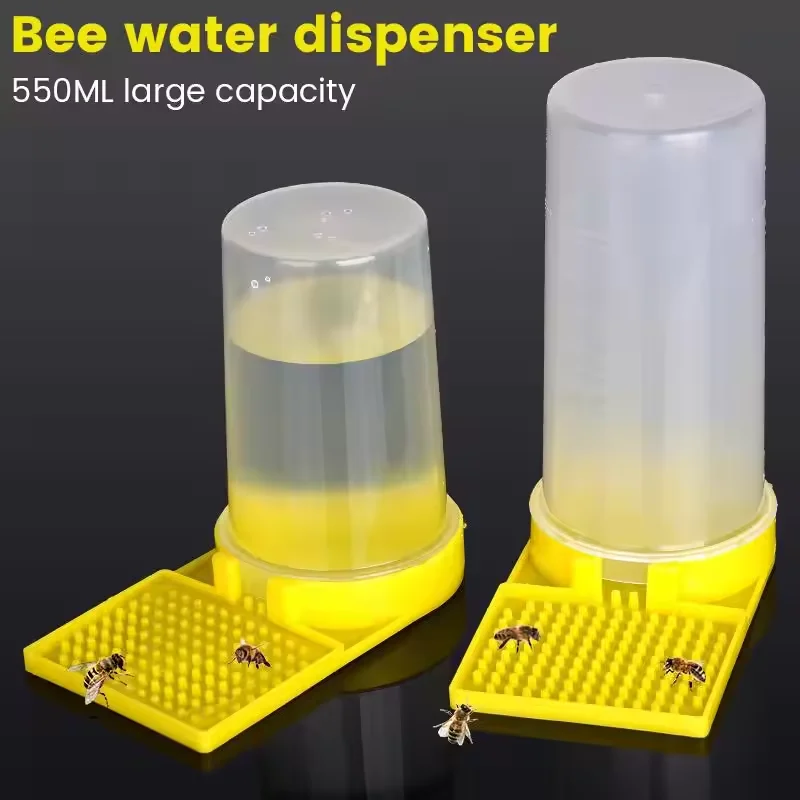 5Pcs Beekeeping Bee Feeder Honey Bee Water Dispenser Drinking Water Feeding Watering Bees Tool Feeding Bee Drinker Tool Supplies