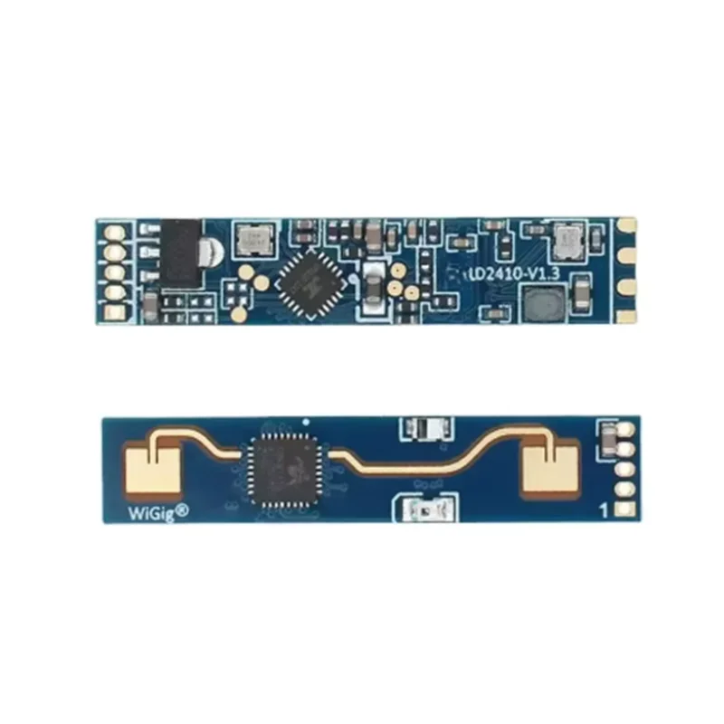 HLK-LD2410 LD2410B LD2410C 5V Mini FMCW 24G مستشعر حالة الوجود البشري الذكي وحدة الرادار الإلكترونية الاستهلاكية