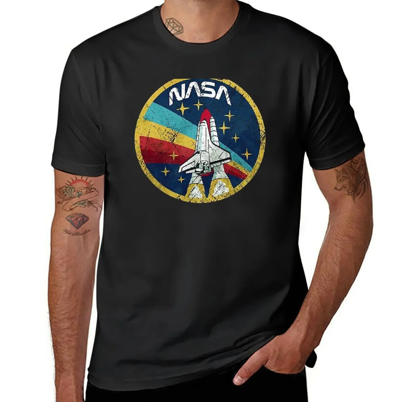 

NAZA IN SPACE T-Shirt cute tops Blouse hippie clothes t shirts for men cotton