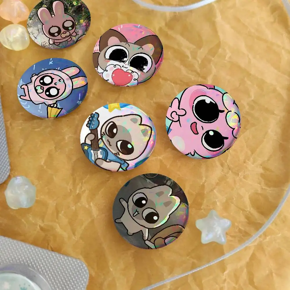 S-Siam Lippu For Badge Custom Cartoon Lapel Pin Metal Brooch Badges For Backpack Clothing Decoration