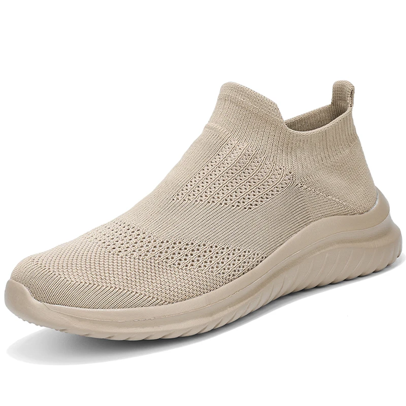 Zapatillas de deporte informales para hombre, zapatos cómodos para caminar, calcetines ligeros, Primavera, 2022