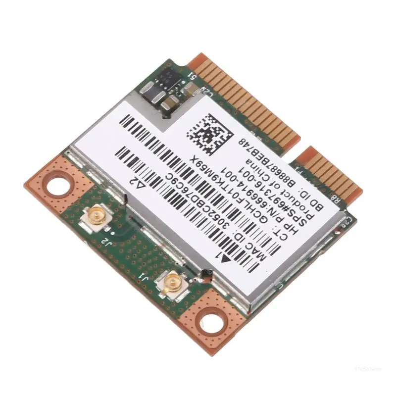 BCM943228HMB 802.11a 300Mbps banda Dual media Mini tarjeta WiFi inalámbrica PCie BT compatible 4,0 para