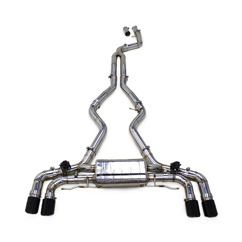 Custom Catback Exhaust For M340/M440 B58 3.0T 2017-2023 Factory Stainless Steel Pipe Muffler Valvetronic Exhaust System