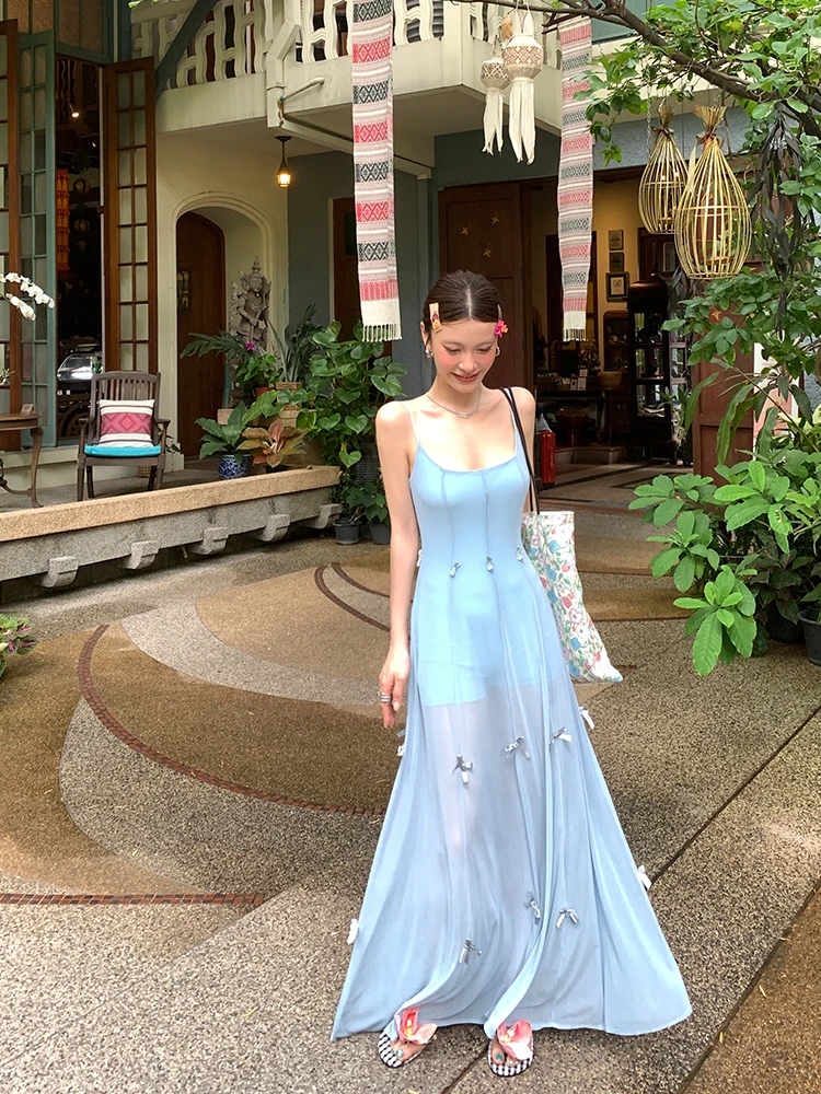 I nuovi abiti estivi da donna sono abiti alla caviglia francesi Lt's Better To Wear Gonne corte dimagranti e abbraccianti 2025