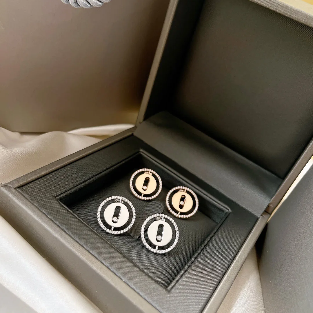 

Изысканные роскошные ювелирные изделия из стерлингового серебра 925 пробы, защита тела, женские серьги с цирконом, французская мода, классические свадебные праздничные подарки