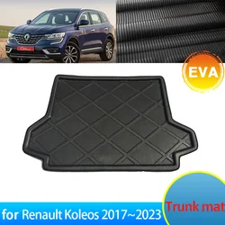 for Renault Samsung QM6 Koleos 2 2017 2018 2019 2022 2023 Accessories Waterproof Car Rear Trunk Mat Floor Tray Boot Carpet Parts