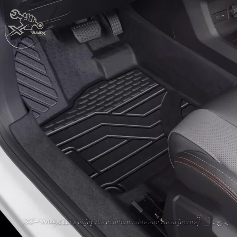 Left-hand Drive Car Floor Mat For Geely Boyue X PRO 2016-2021 Full Surround Foot Mat Automotive Floor Mat Interior Floor Liner