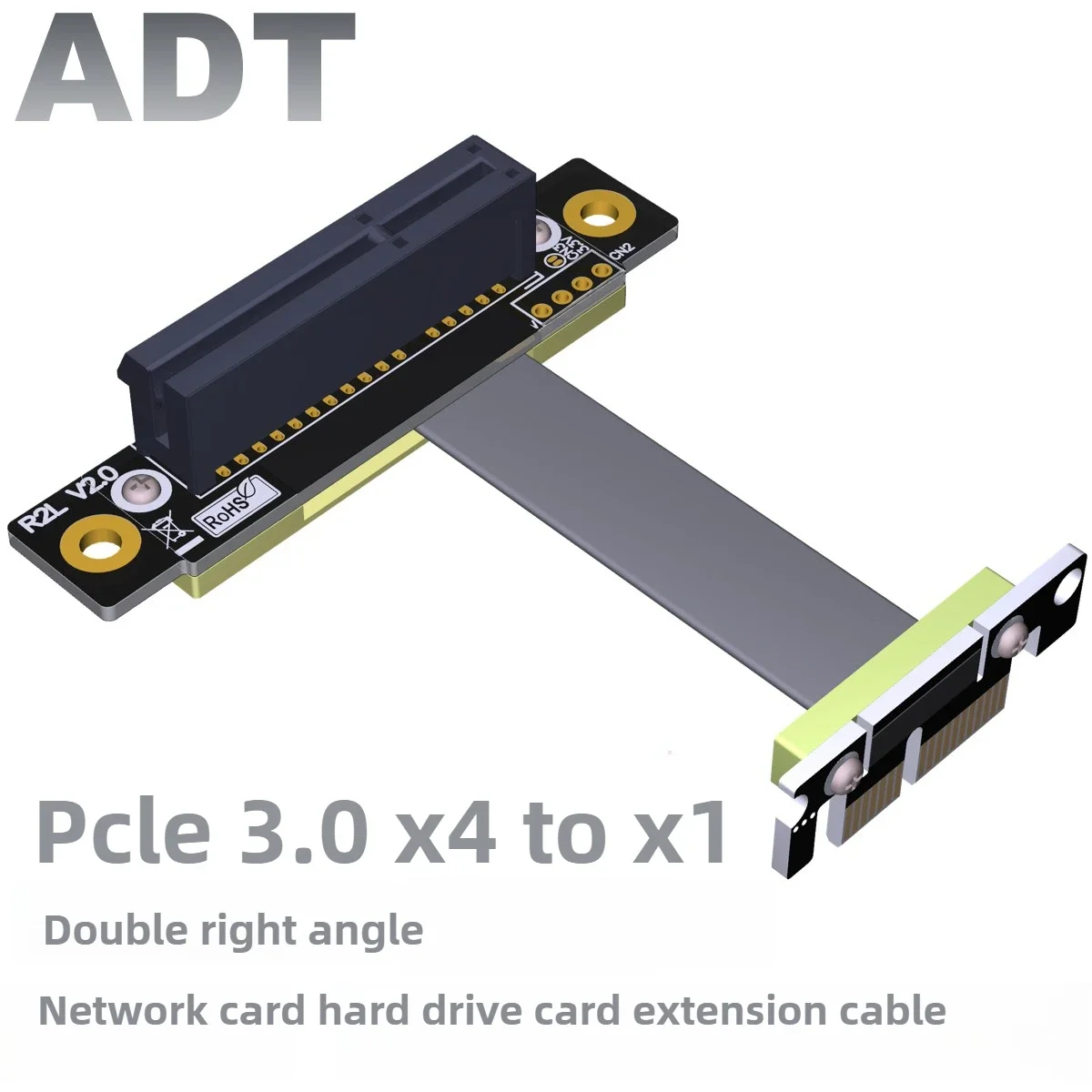 

PCI-E X4 to X1 signal docking high-speed transmission line PCIe3.0x1 gen3 8G/bps R12 series