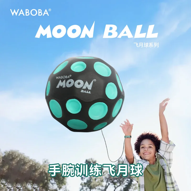 

2025 Wrist Strap Flying To The Moon Recyclable Training High Children And Adults Stress Relief Outdoor Toy Ball
