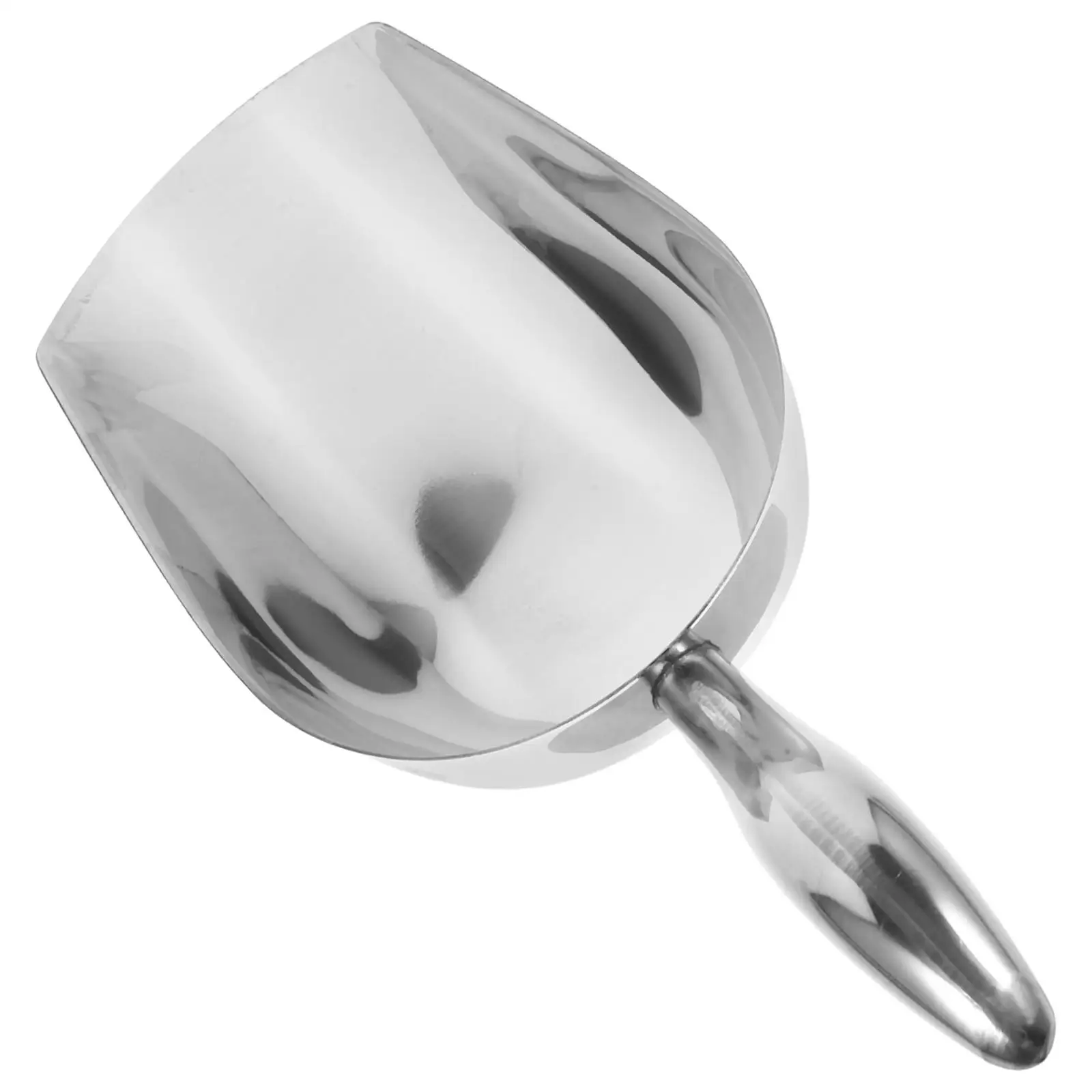 

150 Pcs Stainless Steel Food Spatula Large Scoop for Freezer Ice Cube Flour Spoon Multi-function Shovel Kitchen Grain