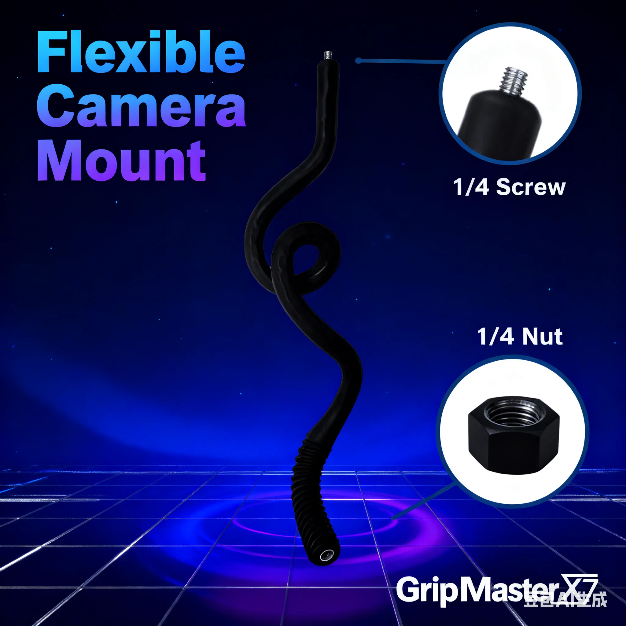 360° Rotatable Flex…