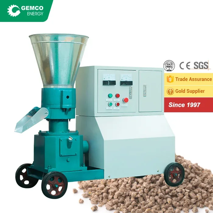 Feed Making Machine Small Electric Chicken Animal Factory Direct Sales Provided Poultry Feed Pellet Machine Price in Pakistan