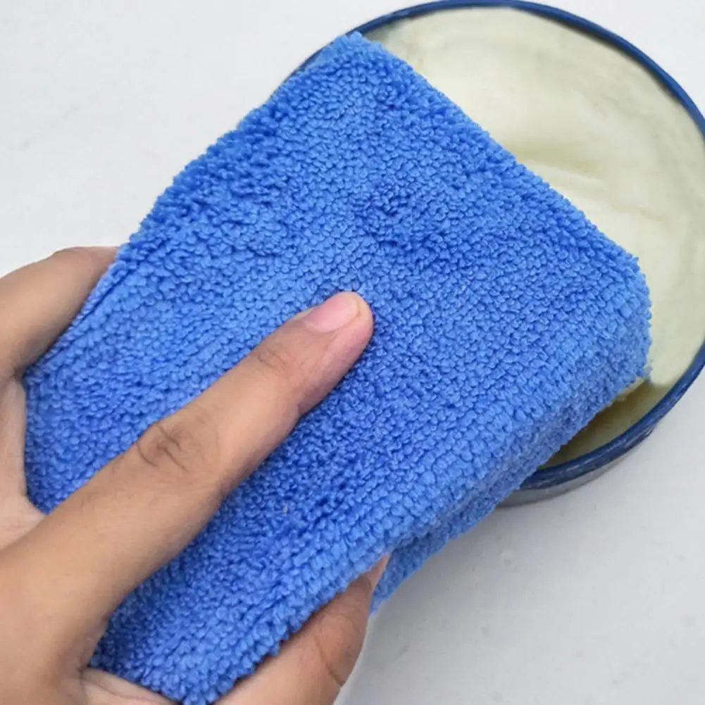 

Super Water Absorbent Safe Sponge Super Water Absorbent Microfiber Car Waxing Sponge Soft Applicator Pad for Auto Accessories