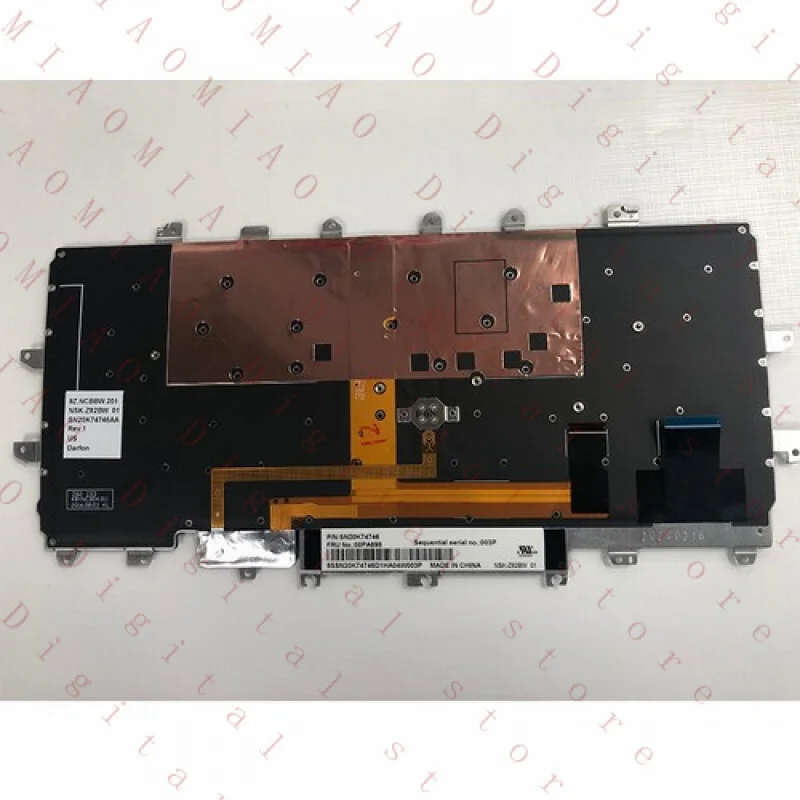 RY  For IBM Lenovo Thinkpad X1C 2016 4th Backlit keyboard 00PA698