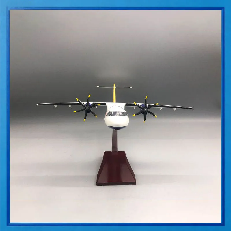 

Drukair Airplane Model Atr 42 600 Bhutan Airlines 32Cm With Led Light With Wheels Simulation Static Aircraft For Collection