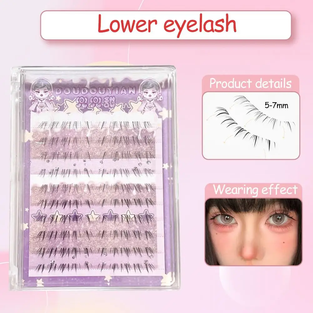 Lower False Eyelash Simulation Mink Fake Lashes Natural Tools Eyelashes Eyelashes Eye Natural Eyelashes Makeup False Simula O8B7