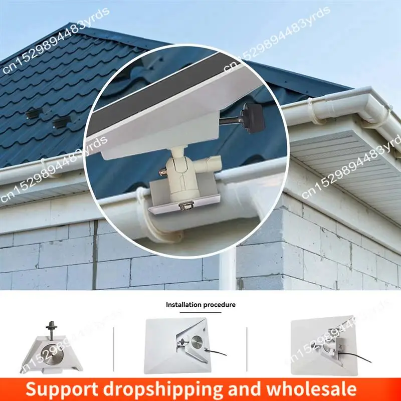 

AA86 для Starlink Mini Eaves, кронштейн для желоба с кронштейном, винтовой адаптер 1/4, вращение на 360 градусов, спутниковый комплект Ethernet