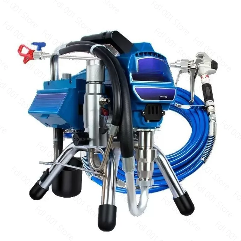 495 Brushless High Pressure Airless Sprayer 2500W 2.5L/min Wall Coating Paint Spraying Machine for Home Decoration