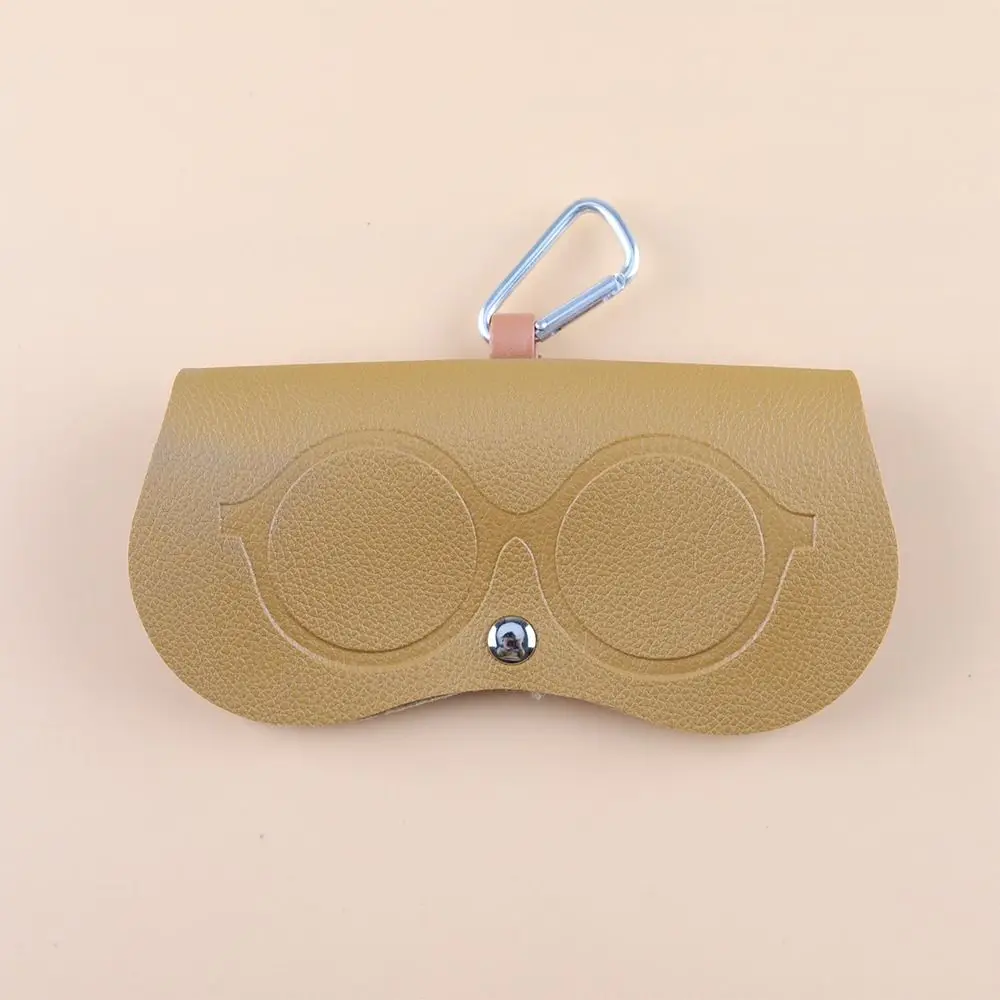 INS Cartoon Women Portable Sun Eye Glasses Box PU Leather Eyewear Case Sunglasses Cute Protection Bags